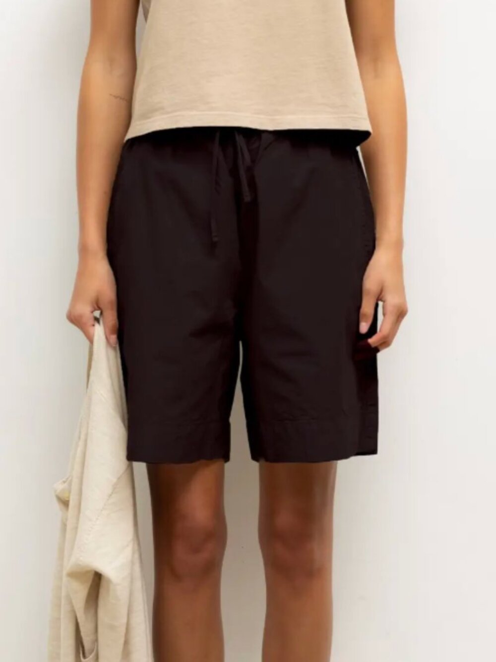 Leset Kyoto Carpenter Short in Chocolate, Size Small
